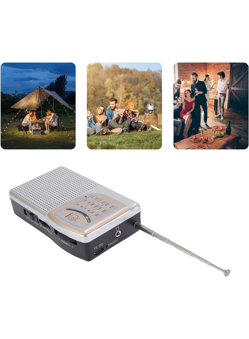 ماير راديو ماير ميني متعدد الموجات كلاسيكي قابل لإعادة الشحن قابلة لإعادة الشحن MD-011 شاحن تايب سي - Image 1